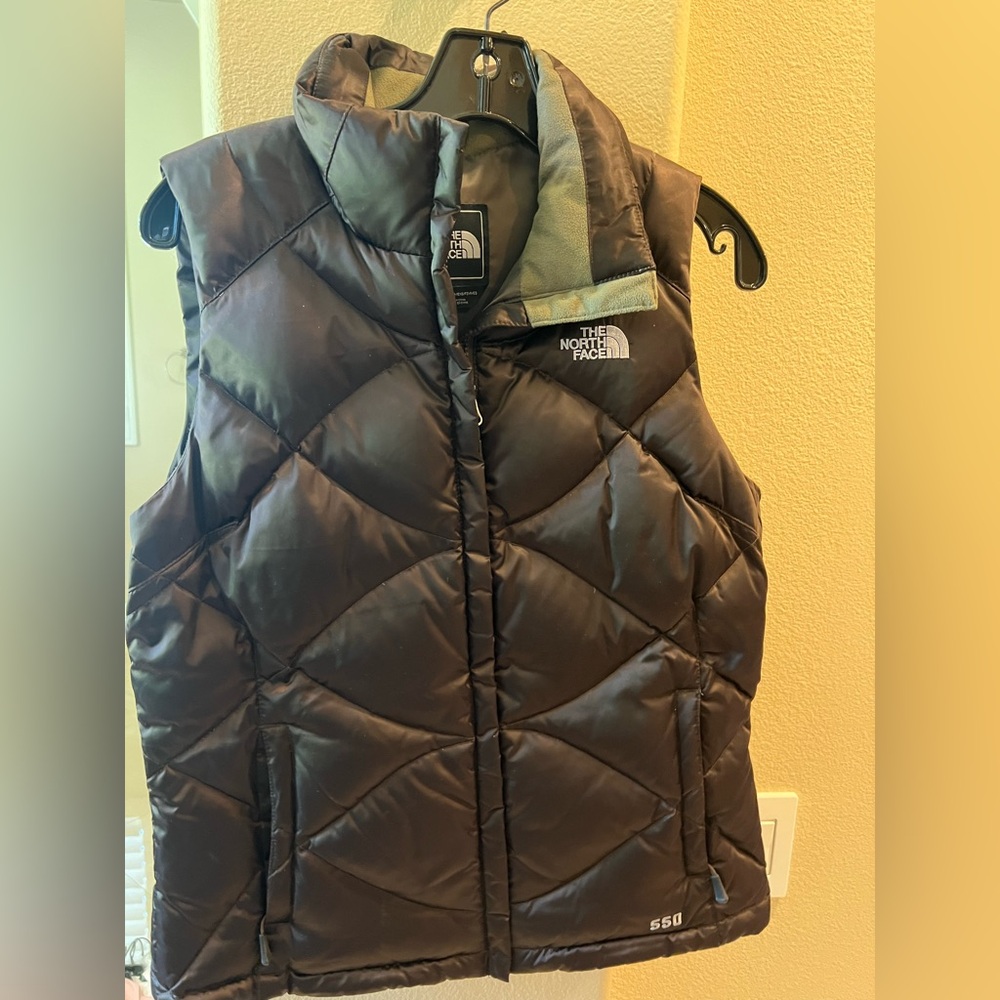 The North Face Dark Brown Quilted Vest